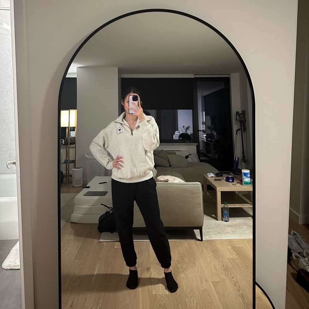 Oak + Fort Black Sweatpants